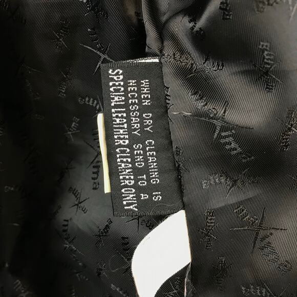 Wilsons Leather Maxima Black Leather Belted Jacket XL - Picture 5 of 11